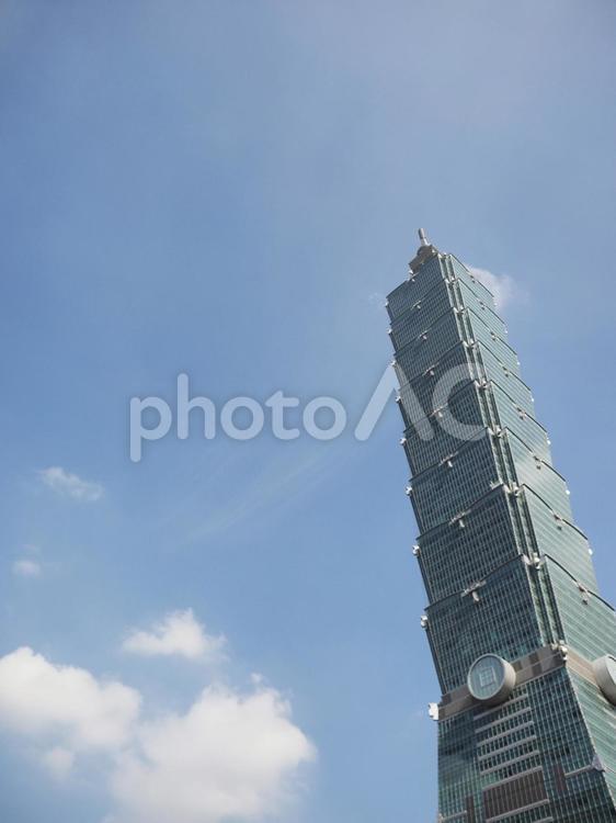 台湾の台北101（近距離）