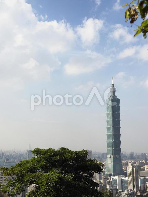 台湾の台北101（遠景）