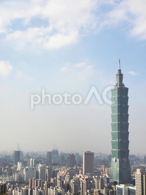 台湾の台北101（遠景）