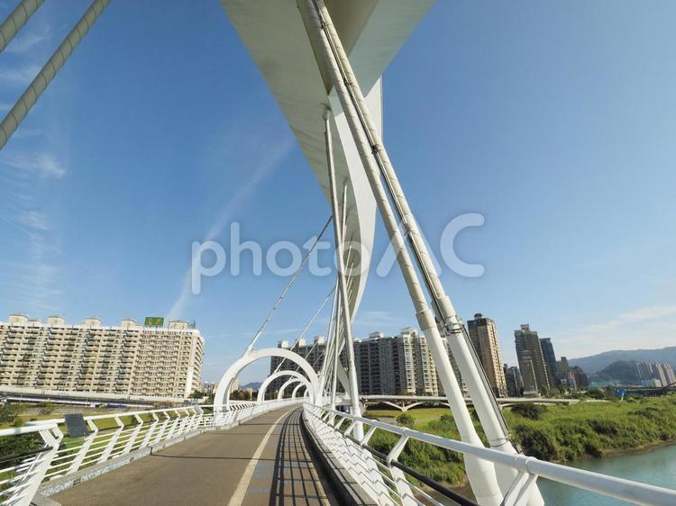 台湾の陽光運動公園の橋