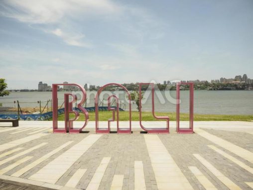 台湾新北市八里の記念撮影スポット