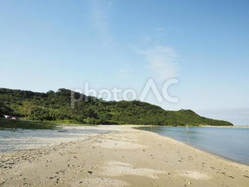 久手堅ビーチ（前ぬ浜） 2021年4月撮影