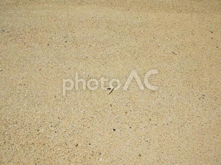 砂浜_瀬良垣の浜(沖縄県恩納村瀬良垣)