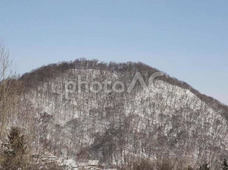 真冬の円山（北海道札幌市）