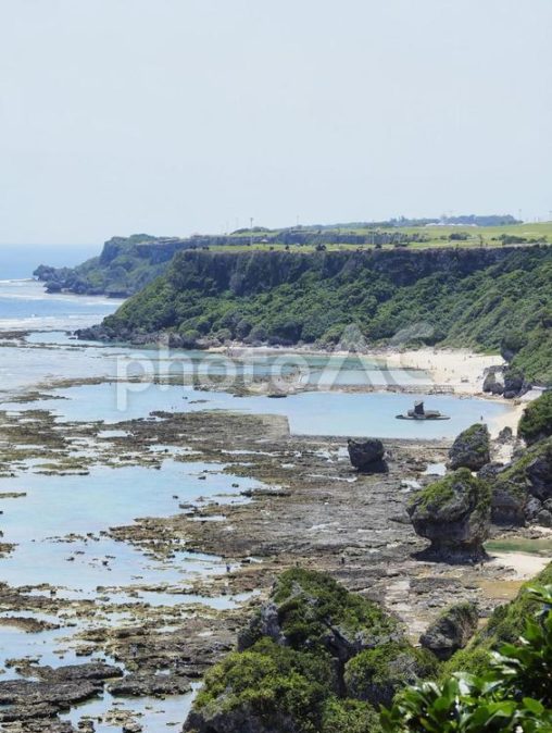 具志頭城跡からの風景（沖縄県島尻郡八重瀬町具志頭）
