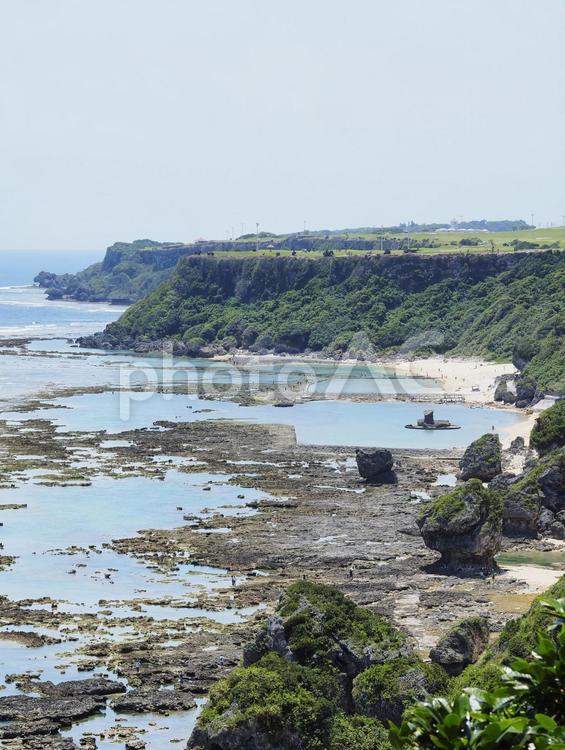 具志頭城跡からの風景（沖縄県島尻郡八重瀬町具志頭）