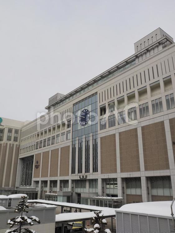 冬の札幌駅（北海道札幌市）