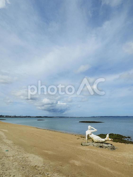 中城モール裏ビーチ(沖縄県中頭郡中城村久場）