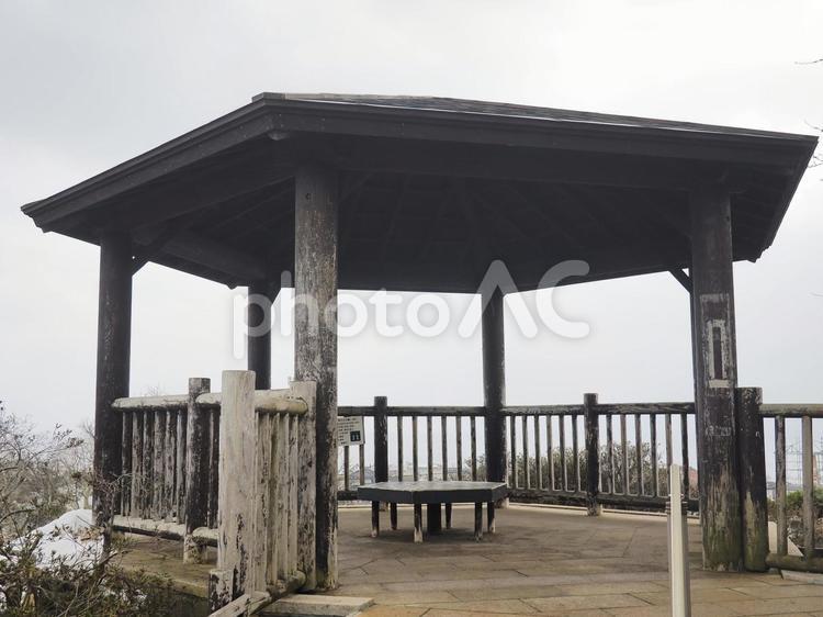 函館公園の展望台（北海道函館市）