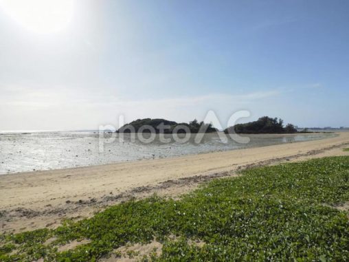 エージナ島_北名城ビーチ（干潮時）（沖縄県糸満市名城）