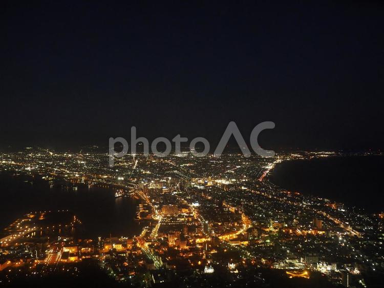 函館市の夜景（2023年3月）