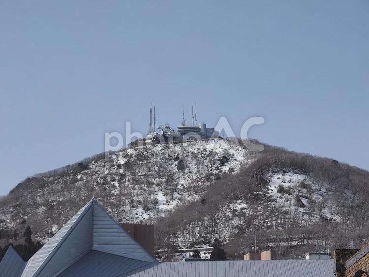 函館山展望台の遠景（北海道函館市）