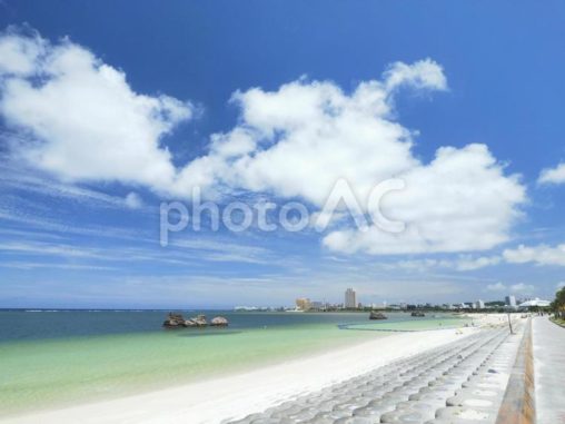 アラハビーチ（沖縄県中頭郡北谷町北谷）