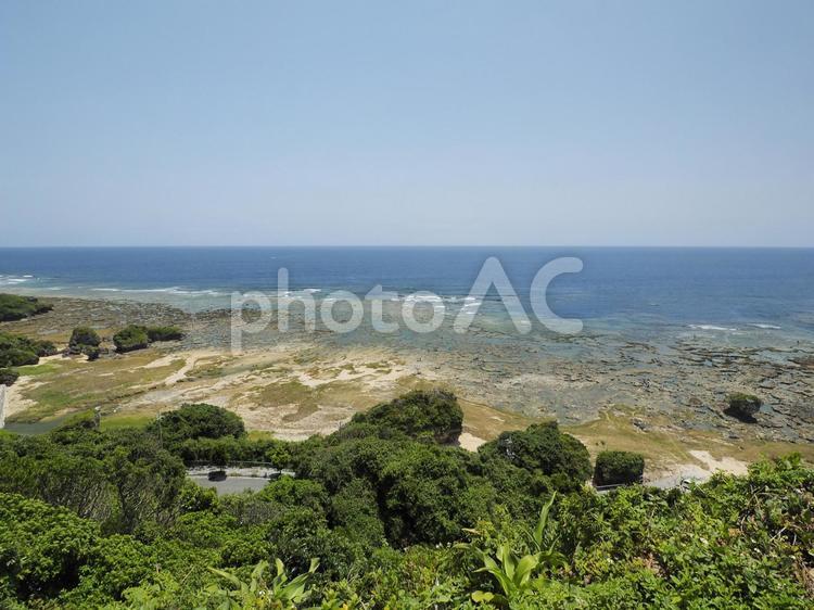 具志頭城跡からの風景（沖縄県島尻郡八重瀬町具志頭）