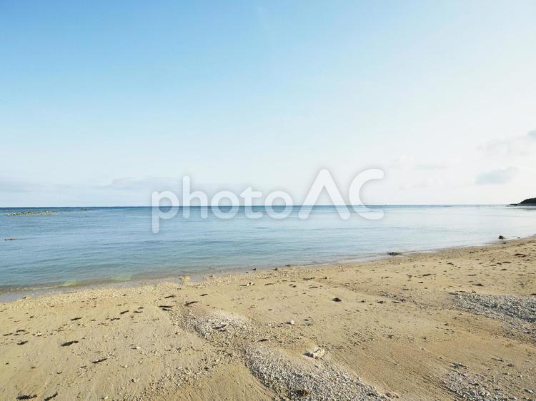 久手堅ビーチ(前ぬ浜）(沖縄県南城市知念)
