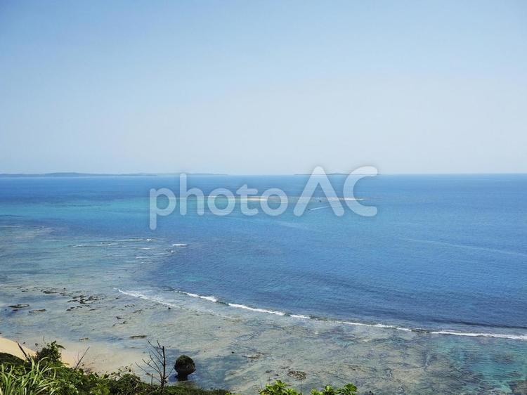 知念岬公園からの風景(沖縄県南城市知念)