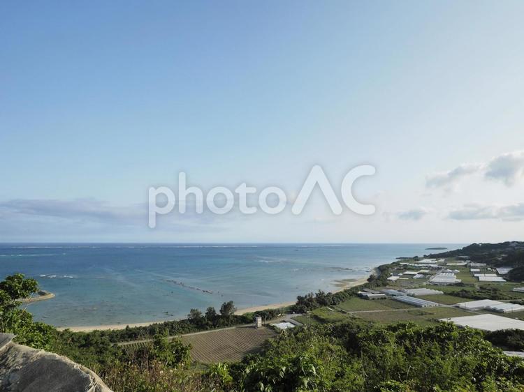 久手堅ビーチ(前ぬ浜）(沖縄県南城市知念)