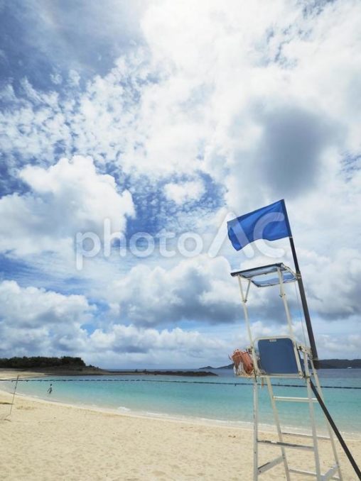 監視台_西原きらきらビーチ（沖縄県中頭郡西原町）