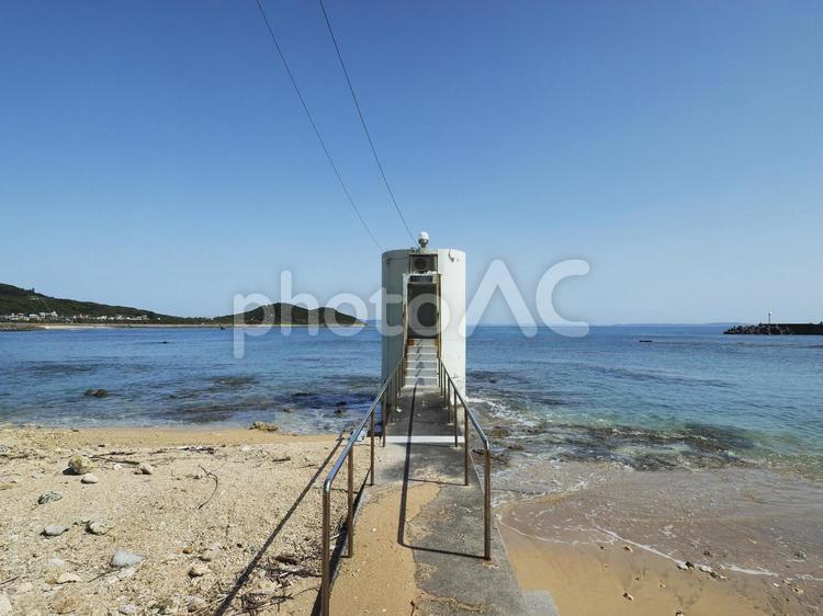 安座間の海岸(沖縄県南城市知念安座間)