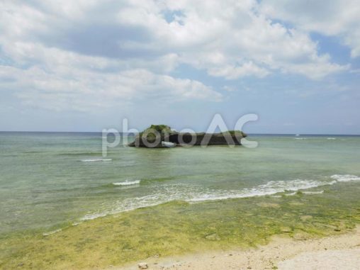 渡具知ビーチ_泊城公園（沖縄県読谷村渡具知）