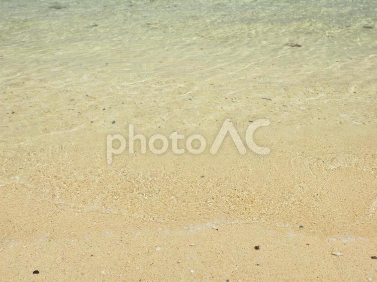 波打ち際_ダイヤモンドビーチ(沖縄県恩納村瀬良垣)