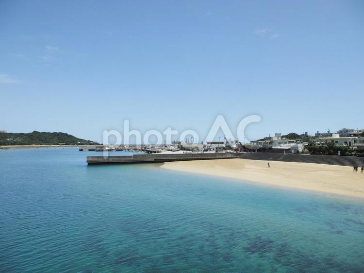 砂浜_奧武島(沖縄県南城市玉城奧武)
