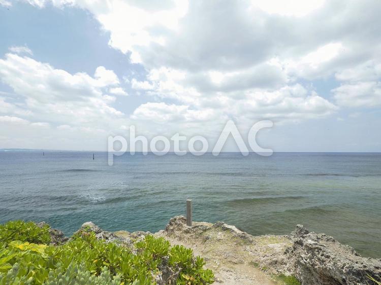 渡具知ビーチ_泊城公園（沖縄県読谷村渡具知）