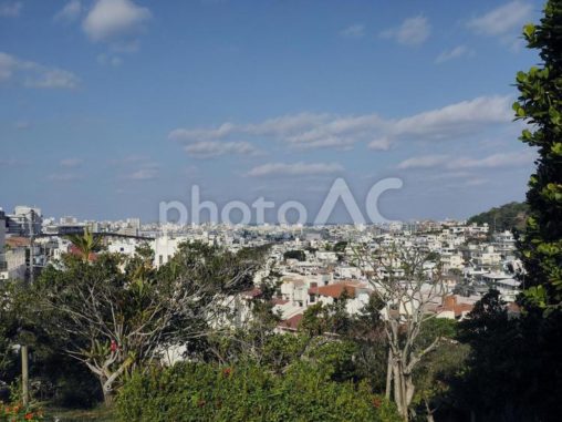 末吉公園からの那覇市風景（沖縄県那覇市）