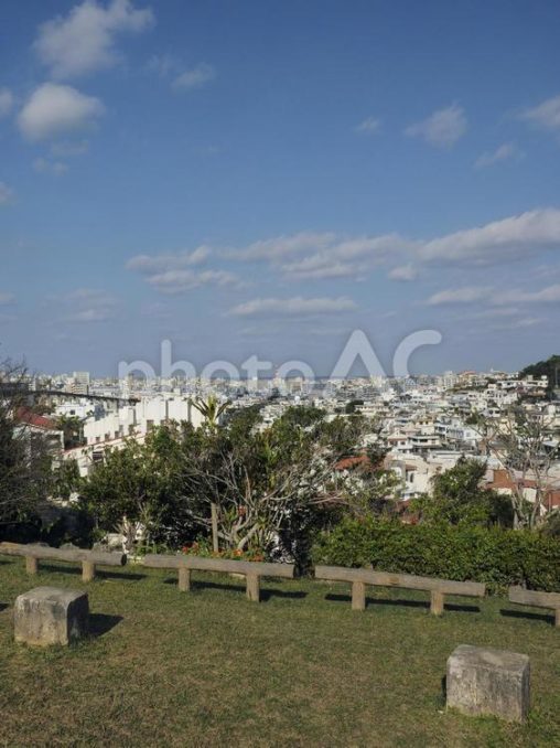 末吉公園からの那覇市風景（沖縄県那覇市）