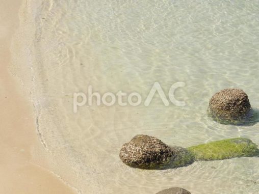 海面_波之上ビーチ（沖縄県那覇市波之上）