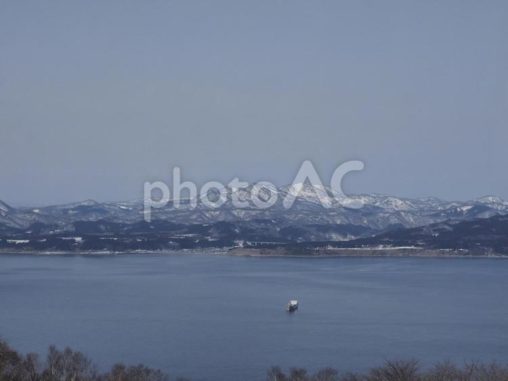 函館山展望台からの眺望（2023年3月）