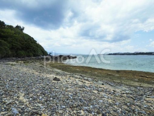 恩納村の海(沖縄県恩納村安富祖)