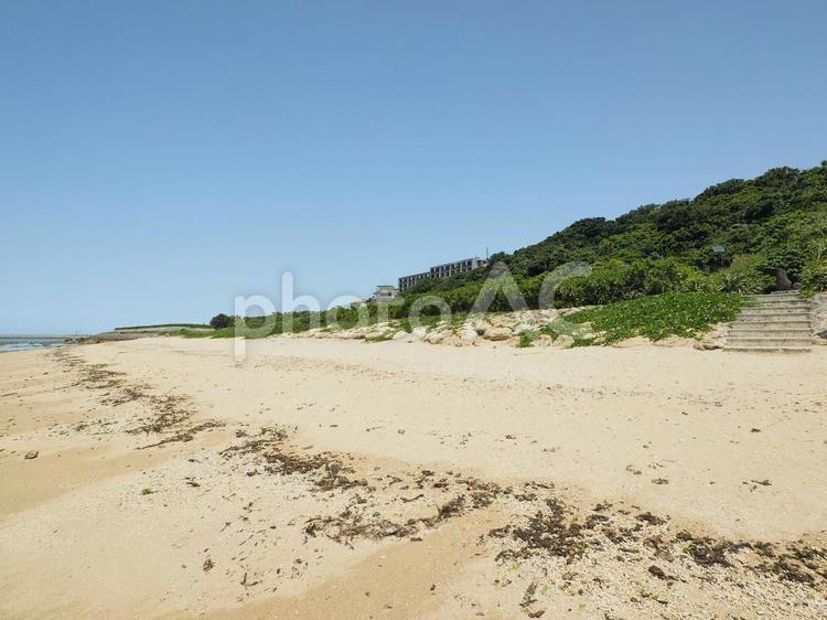 瀬長西ビーチ（沖縄県豊見城市瀬長）