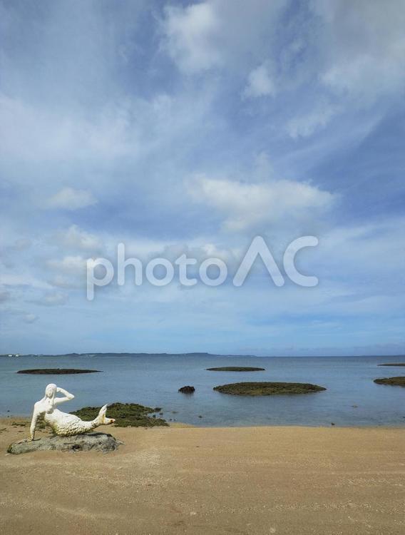 中城モール裏ビーチ(沖縄県中頭郡中城村久場）