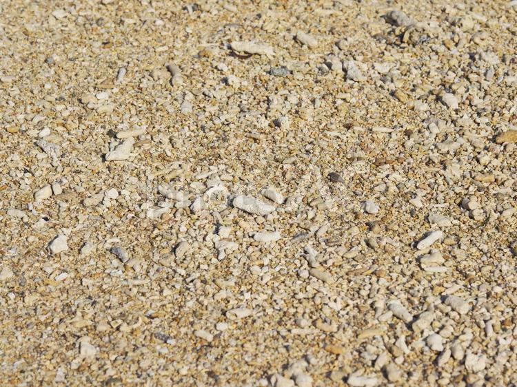 新原ビーチ砂浜（沖縄県南城市玉城百名）