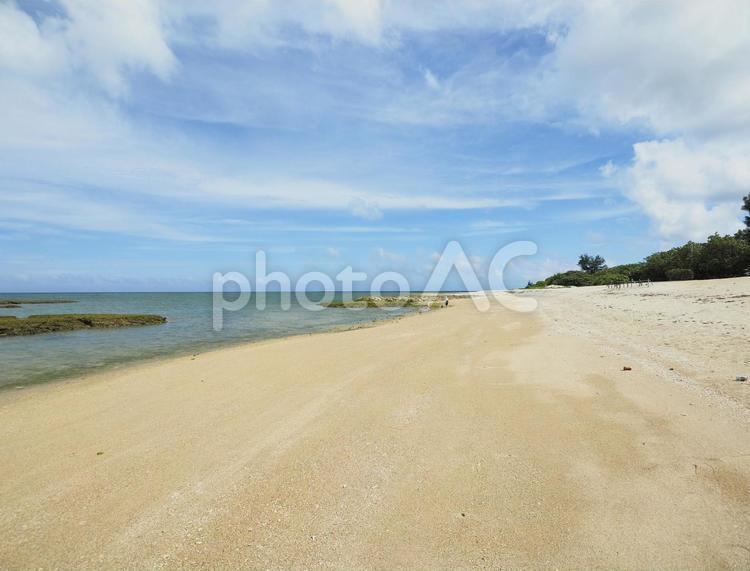 中城モール裏ビーチ(沖縄県中頭郡中城村久場）