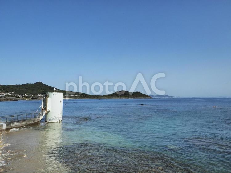 安座間の海岸(沖縄県南城市知念安座間)