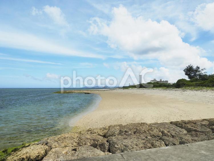 中城モール裏ビーチ(沖縄県中頭郡中城村久場）
