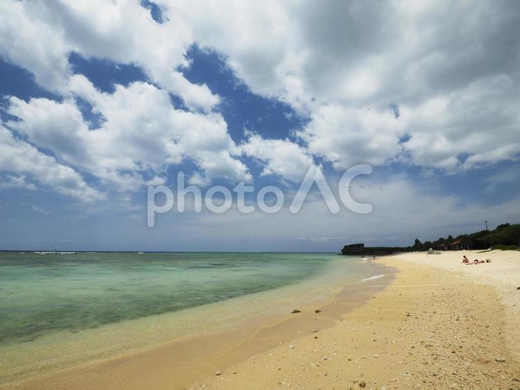 渡具知ビーチ_泊城公園（沖縄県読谷村渡具知）