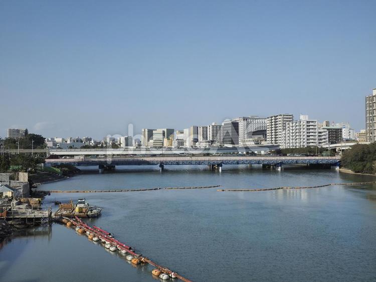 那覇大橋（工事中）漫湖公園