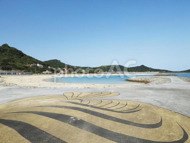 あざまサンサンビーチ(沖縄県南城市知念安座間)