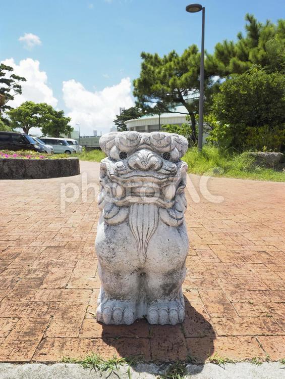 シーサー_浦添カルチャーパーク前駐車場（沖縄県浦添市）