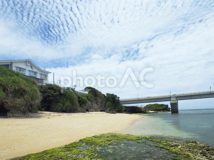 里浜ビーチ（沖縄県浦添市港川）