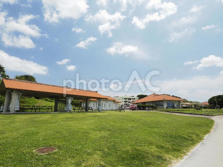 渡具知ビーチ施設_泊城公園（沖縄県読谷村渡具知）