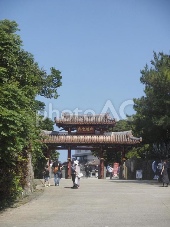 首里城の守礼門（沖縄県那覇市）