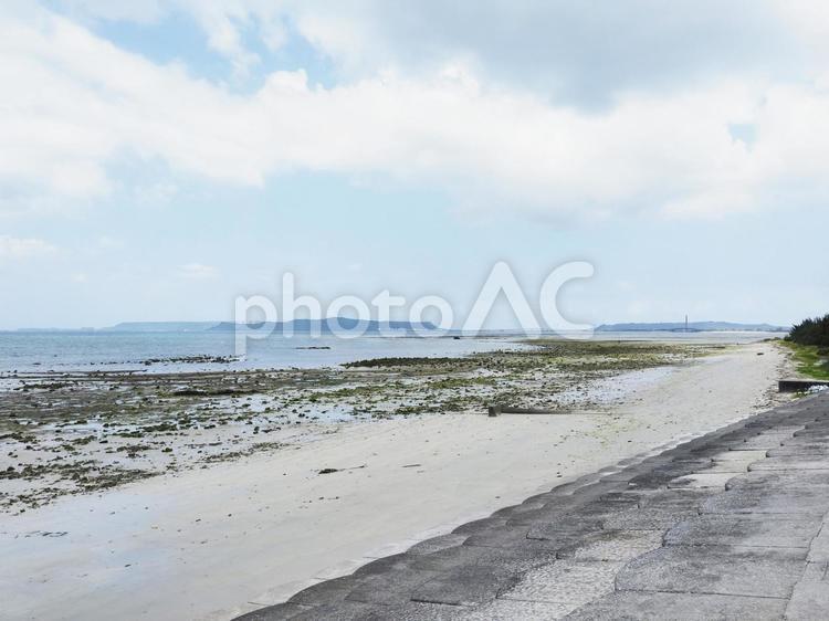 照間ビーチ（沖縄県うるま市）