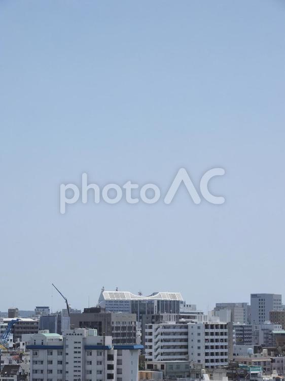 沖縄県庁遠景（沖縄県那覇市）