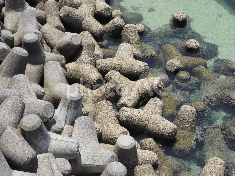 消波ブロック（沖縄県那覇市）