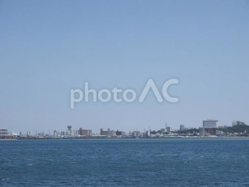 街並み港町方面（沖縄県那覇市）