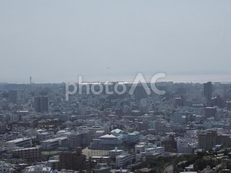首里城公園西展望台の眺め（久茂地方面）